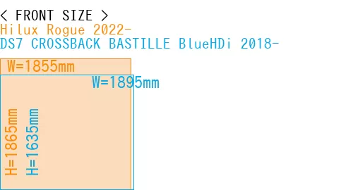 #Hilux Rogue 2022- + DS7 CROSSBACK BASTILLE BlueHDi 2018-